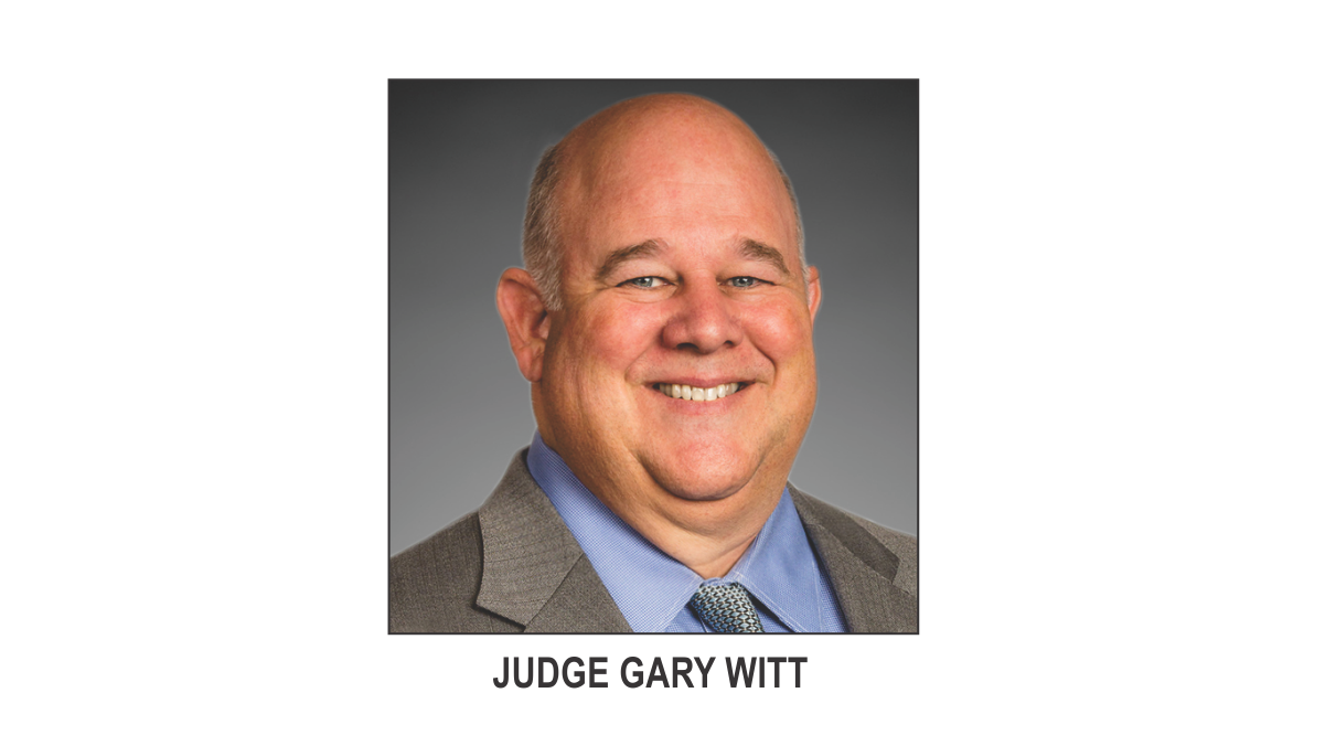 Gary Witt chosen to lead court of appeals