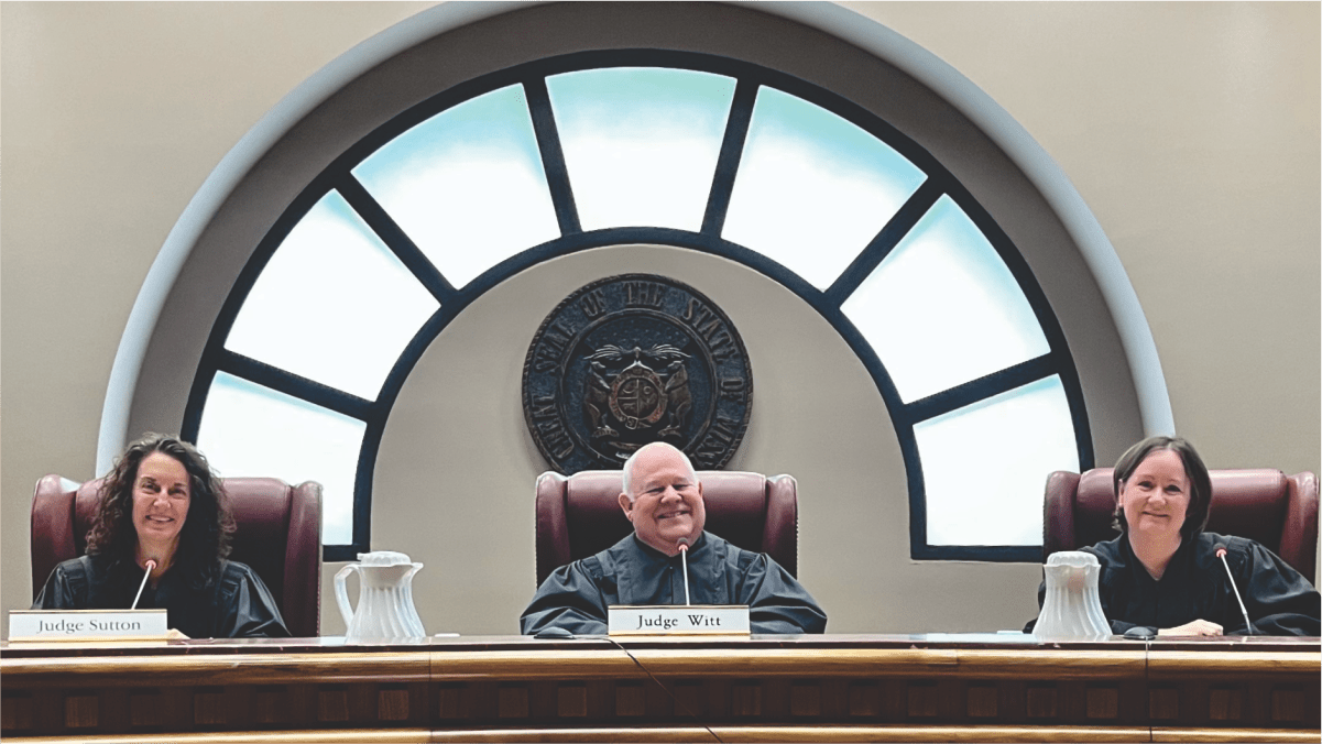 Local Judge Susan Casey sits with court of appeals